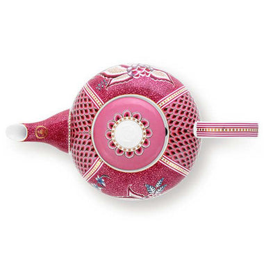 Pip Studio Flower Festival Large 1.6L Teapot - Pink